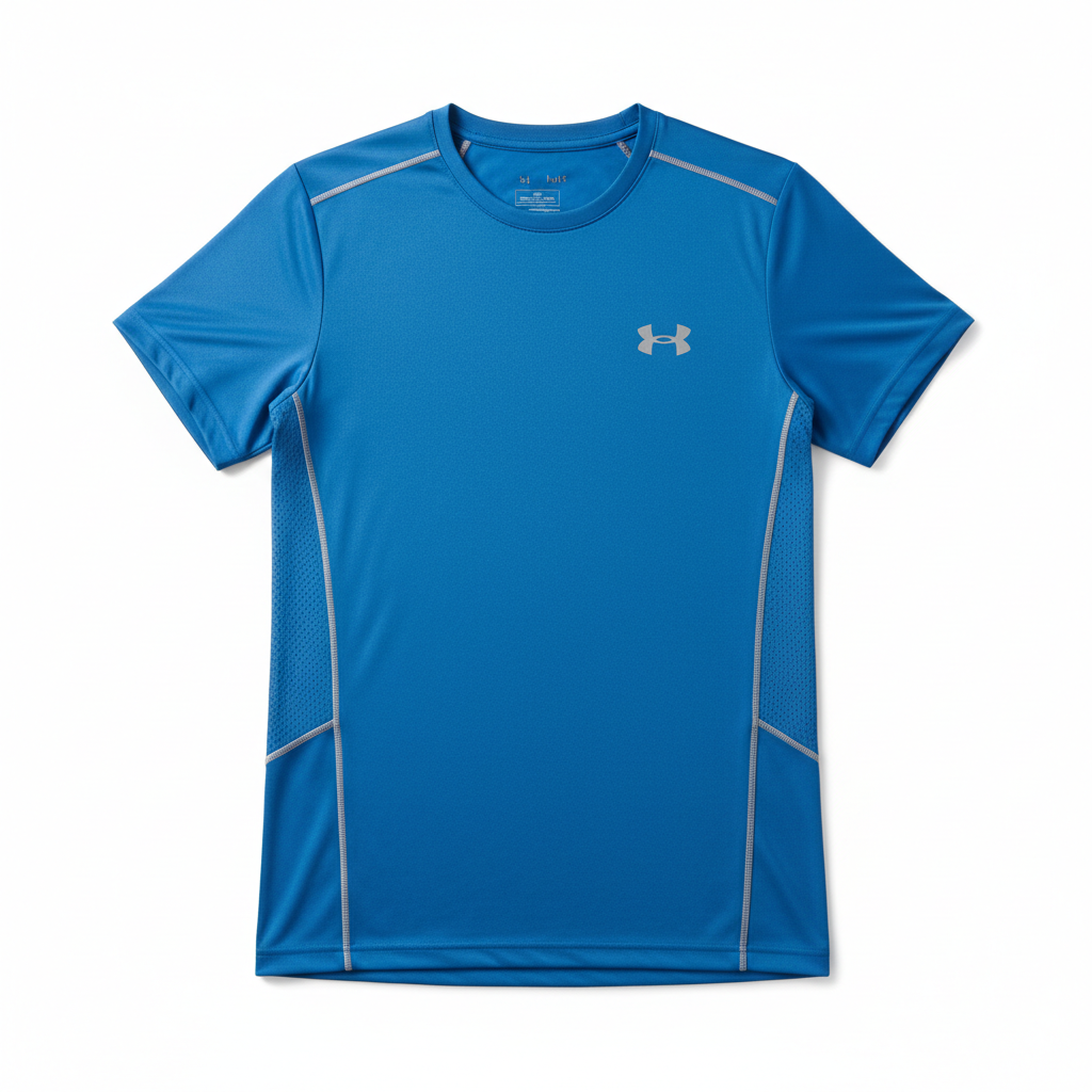Blue performance gym t-shirt